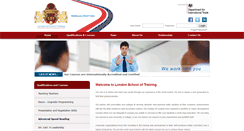 Desktop Screenshot of londonschooloftraining.org